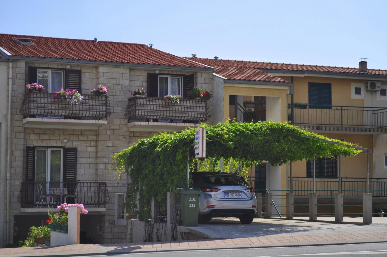 Apartments Ljubica มาคาร์สกา ภายนอก รูปภาพ
